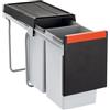 Franke - Cestini Estraibili per la Raccolta differenziata "Sorter Cube 30", 1 x 10 Litri, 1 x 20 Litri, 134.0039.554