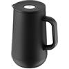 WMF, Impulse - Thermos da 1 l, per tè o caffè, chiusura a pressione, mantiene le bevande fredde e calde per 24 ore, colore: nero