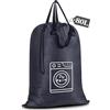 Asnews Borsa per la biancheria di taglia XL, Con tessuto resistente agli strappi e maniglie, in nailon resistente all'acqua per viaggi, campeggio e cesti della biancheria (Blu).