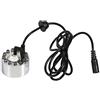 TOPINCN Mist Maker, LED Atomizzatore 24V 12 LED Cambia Colore Ultrasonic Mist Maker Fontana d'Acqua Stagno Atomizzatore Umidificatore d'Aria(#1)
