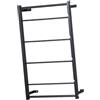 Dickly Porta rocchetti Porta Filo, espositore per Nastri, Porta Nastri per Nastri Washi, collane per fioristi, Nero 40 cm x 67 cm