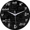 Folpus Orologio da Parete per la Matematica Orologi da Parete Silenziosi Senza Ticchettio Orologio da Parete Decorativo a Batteria per, Aula, di Matematica