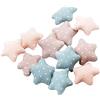 LOVIVER 12 Appliques Imbottite con Stelle di Colore Misto per Accessori per Capelli Fai per Bambine