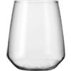 Borgonovo BRN181150 Confezione 6 Bicchiere Contea Stemless 380 Vbv