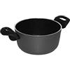 Ballarini 509036 130 Casseruola 2 Manici, Antiaderente, Fondo ad Induzione, cm 24, Alluminio