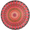 Ysoom Asciugamano da Spiaggia Rotondo Boho Coperta da Spiaggia Mandala Rotondo Tappetino da Yoga Tovaglia da Meditazione Tovaglia da Picnic Tappeto Fatto a Mano, 150 * 150 CM
