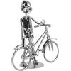 BRUBAKER Vite Uomo Bicicletta - Fatto a Mano in Ferro Figura Uomo Metallo - Metallo Figura Idea Regalo per Ciclista e Venditore di Biciclette