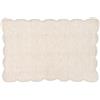 Blanc MARICLO Blanc Mariclò Set 2 tovagliette americane cucina rettangolari in cotone naturale, Shabby Chic 35x50cm