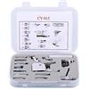 Youngine Kit di 15P piedini per macchina da cucire professionale con attacco basso da agganciare, accessori per cucire per Brother, Singer, Viking, Janome, Kenmore