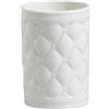 Mathilde M. Boudoir Toothbrush Cup White Ceramic Bathroom Vintage Country House Shabby