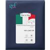 Gef Aura - 1 Tovaglia Monouso TNT 140x240 cm Blu, Tovaglia per Ristoranti, Catering, Mense ed Eventi, Idrorepellente, Traspirante, Resistente, Certificata Oeko-Tex® Classe I, Made in Italy