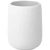 Blomus Bicchiere per spazzolini da denti Sono, Bicchiere per spazzolini da denti, ceramica, bianco, 300 ml