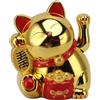 Mumusuki 5.5in Lucky Cat Waving Arm Set, Electric Cute Waving Cat Waving Arm for Fortune Money e Good Luck Fortune Cat Statue Decorazioni per Decorare la Scrivania del Cassiere della
