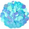 CABODYALS 454 pz di Paillettes Piatte Rotonde Azzurre Sfuse Grandi da 20mm, Glitter Iridescenti, con Foro, Applicazioni in Plastica, Paillettes per Cucire, Realizzare Accessori per Vestiti, Fai da Te