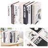 Necdeol 7Pcs Libri Finti, Libri Decorativi Arredamento, Libri Finti Decorativi Design, Moderno Decorazioni Libri per Libreria, Finto Libro Decorativo, Decorative Books per La Decorazione Del Soggiorno Moderno