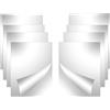 KAIAIWLUO Adesivi Murali Specchio Acrilico,8 Pack Flessibile Specchio da Parete Specchio Rimovibile Non Vetro Autoadesivi in Plastica per Soggiorno Camera Letto Divano TV Sfondo Decorazione 15*15cm