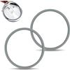 WYTNB 2Pezzi Anelli di Tenuta di Ricambio per WMF Perfect Plus, Ø22cm Guarnizione di Tenuta per Pentola a Pressione per Silit, Guarnizione Pentola Interna in Silicone per Fissler 3L 4.5L 6.5L 8.5L