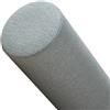 Odaima Rotondo Cuscino Cervicale 15x40/20x70/20x100cm Memory Foam Cuscino Cilindrico Lungo, Supporto Rimovibile Cervicale/Lombare, per Letto, Divano,Yoga,Lombare,Gamb(Grigio,20cmx90cm)