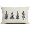 Oneshlee Federa per cuscino natalizia 30x50, Federe di Natale, Federe per cuscini natalizi in lino, Cuscini per esterni natalizi, Cuscini natalizi, Federe per cuscini invernali, Decorazione per camera da letto