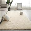 ZASEZOD Tappeto Salotto Moderno Shaggy a Pelo Lungo, Morbido e Soffice, Tappeti Camera da Letto, Cameretta e Soggiorno, Peloso, Lavabile, Antiscivolo, Grande Tappetino Decorativo(N,180 x 200 cm)