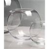 Sandra Rich Vaso in vetro Globe trasparente, rotondo, 24,5 cm, Ø 30 cm