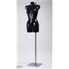 The Shopfitting Shop Colore Nero Donna Lingerie/ Swimwear Fashion Manichino Busto completo con piattaforma di in metallolo