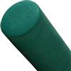 Odaima Rotondo Cuscino Cervicale 15x40/20x70/20x100cm Memory Foam Cuscino Cilindrico Lungo, Supporto Rimovibile Cervicale/Lombare, per Letto, Divano,Yoga,Lombare,Gamb(Verde,20cmx70cm)