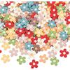 FINGERINSPIRE 144 pezzi 8 colori ricamati a maglia fiori 15 mm applique uncinetto cotone maglia costume accessori per il fai da te vestiti vestito