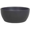 INNA-Glas Vaso da Fiori Grigio Antracite-Opaco, 9,5cm, Ø24,5cm