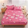 TEDAY Copriletto con Angoli con Motivi Geometrici Impermeabili Lenzuola Elastiche a Quattro Angoli Spesse Copriletto Singolo Matrimoniale Queen Size
