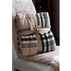 Daunex Coperta in Morbido coralcon Retro agnellato Art. Boston - Beige, 2 Piazze