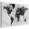 murando - Quadro Cemento 120x80 cm 1 Pezzo - Stampa su Tela Canvas con Struttura - Quadri Moderni Camera da Letto - Murale Arte Decorazioni da Parete Immagini Decori - Continenti k-A-0408-b-a