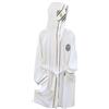 Juventus 96331002131 Accappatoio, 100% Cotone, Bianco, 40 x 30 x 8 cm