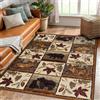 Xisnuient Tappeto Rustico Per Baita Cervi Selvatici Di Campagna Soggiorno Area Rug Tappeto Antiscivolo In Flanella Morbida Bambini Ragazzi Ragazze Adolescenti Camera Da Letto Carpet (Colour 3,160x200 cm)