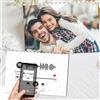 LLLGSH Mattoncini Costruzione Personalizzabili - Mattoncini Personalizzati con Le tue Foto - Stampa su Mattoncini Personalizzata - Ideale Come Regalo per la Festa del papà, Festa della Mamma, San Valentino
