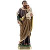 Holyart Statue in gesso: San Giuseppe statua gesso 50 cm dipinta a mano Arte Barsanti