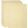 Acidea, 100 fogli di carta pergamena invecchiata, 180 g/m², carta pergamena stampata A4 spessa, carta pergamena vintage con texture antica e stampa fronte-retro per certificati, curriculum, diplomi