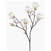 artplants.de Magnolia Artificiale ANEU, Crema, 65cm | Magnolia Finta - Fiore Decorativo