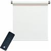 h PERSONALIZZAZIONE - Tenda oscurante elettrica, bianca, 100% opaca, incl. motore (230 V) e trasmettitore (1 pezzo)