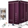 Ddasam Stendibiancheria elettrico, Asciugatrice portatile, asciugatrice elettrica, asciugatrice armadio winter 2200w Armadio per Asciugatura Ad Aria Calda,Muto E Indipendente, termostatico