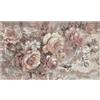 BIANCHERIAWEB Tappeto Arredo Salotto Antiscivolo Scendiletto Camera Dis. Rose By Suardi 85x150 Cipria