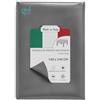 Gef Aura - 1 Tovaglia Monouso TNT 140x240 cm Grigio, Tovaglia per Ristoranti, Catering, Mense ed Eventi, Idrorepellente, Traspirante, Resistente, Certificata Oeko-Tex® Classe I, Made in Italy