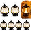 Johiux 6 mini lanterne a LED, piccola lanterna per Halloween, decorazione da tavolo, Natale, mini lanterna natalizia, lanterna a LED, decorazione per Halloween