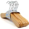 Hangerworld 12 Grucce per Bambini 25cm in Legno Laccato per Cappotti Vestiti Maglioni