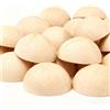 VOLWCO Non Finita Naturale Palle di Legno semicircolare di Pino, Mezze Sfere di Legno, Sfera in Legno Massiccio per Artigianato, per Decorazioni e Giocattoli Fai da Te(Size:5cm（4pcs）)