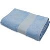 CA' D'ORO Telo doccia 100% Cotone 500 gr/mq, 100 x 150 cm - Diamante (Cielo)