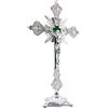 CENPEK Statua di Gesù Cristo su una croce - Crocifisso da tavolo - Decorazione per la casa