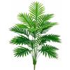 AIVORIUY Piante Palma Artificiale Albero 84cm Palme Areca Piante Finte Giungla Tropicale Decorativa Piante Plastica con 18 Tronchi Foglie Finte Interni Casa Ufficio Giardino Arredamento Decorazioni