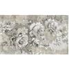 BIANCHERIAWEB Tappeto Arredo Salotto Antiscivolo Scendiletto Camera Dis. Rose By Suardi 85x150 Tortora
