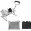 Greensen Lama Affetta Patate, Inserti da Taglio in Acciaio Inox e Gruppo Lama Perforatrice e Lama Sostitutiva Blocco Spinta per Tagliapasta, Tagliapatate (6MM)